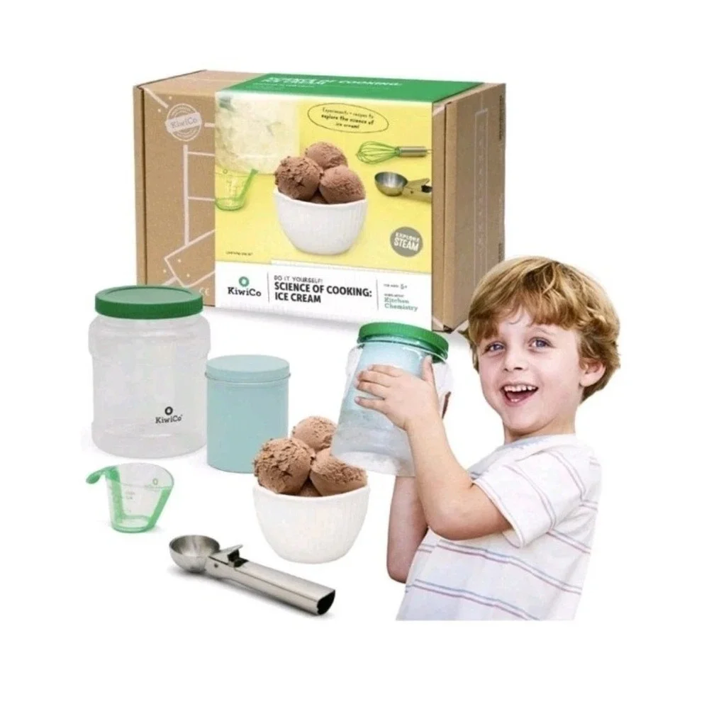 New In Box - KiwiCo Science Of Cooking: Ice Cream - Create Your Own Favorites